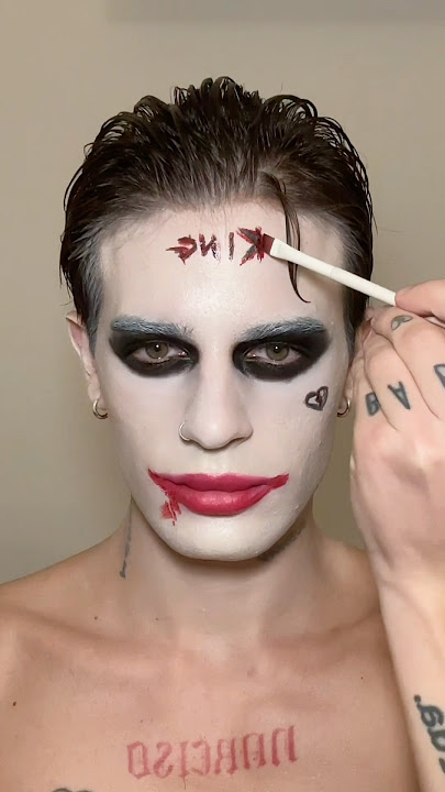 JOKER MAKEUP 🎃 #makeup