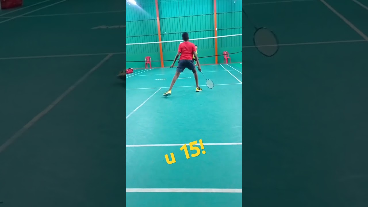 U 15 district championship, good rallies!🔥