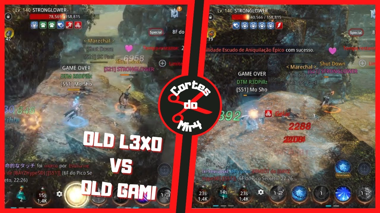 EX L3XO ACCOUNT vs EX GAMI ACCOUNT | MO SHO vs STRONGLOWER | MIR4
