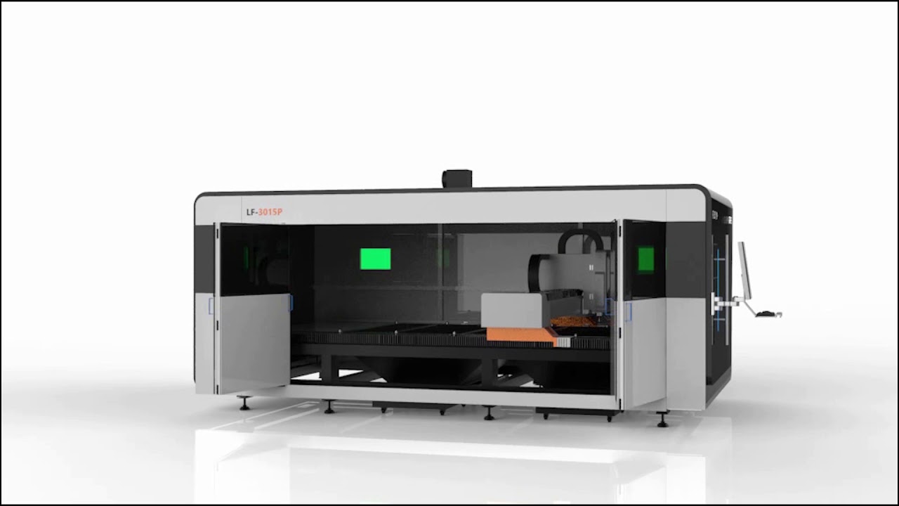 3015GC Exchange platform laser cutting machine 