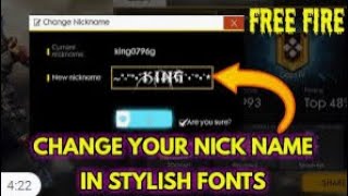 How to write name beautifully in free fire with Nickfinder.com.