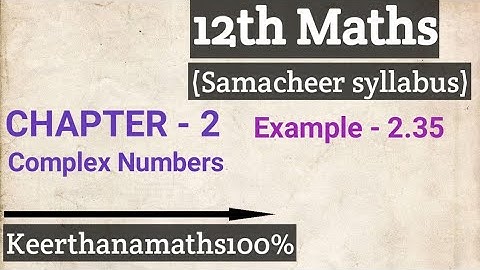 12th-Maths-Chapter-2- Example-2.35