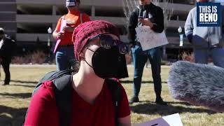 Stockholm Syndromeafflicted Students At University Of Nevada March In Protest To Make Others Mask