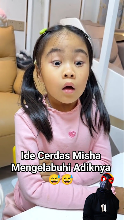 Ide Cerdas Misha Mengelabuhi Adiknya 😅😅 #shorts #videolucu #videokocak #dubbing #comedy