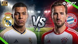 Real Madrid vs Bayern Munich | UEFA Champions League Final | FC 27 4K Gameplay