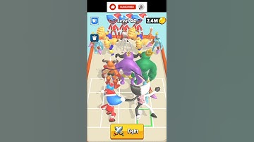 Merge Master Rainbow run 3D || Level 40 || Monkey Beast Gaming