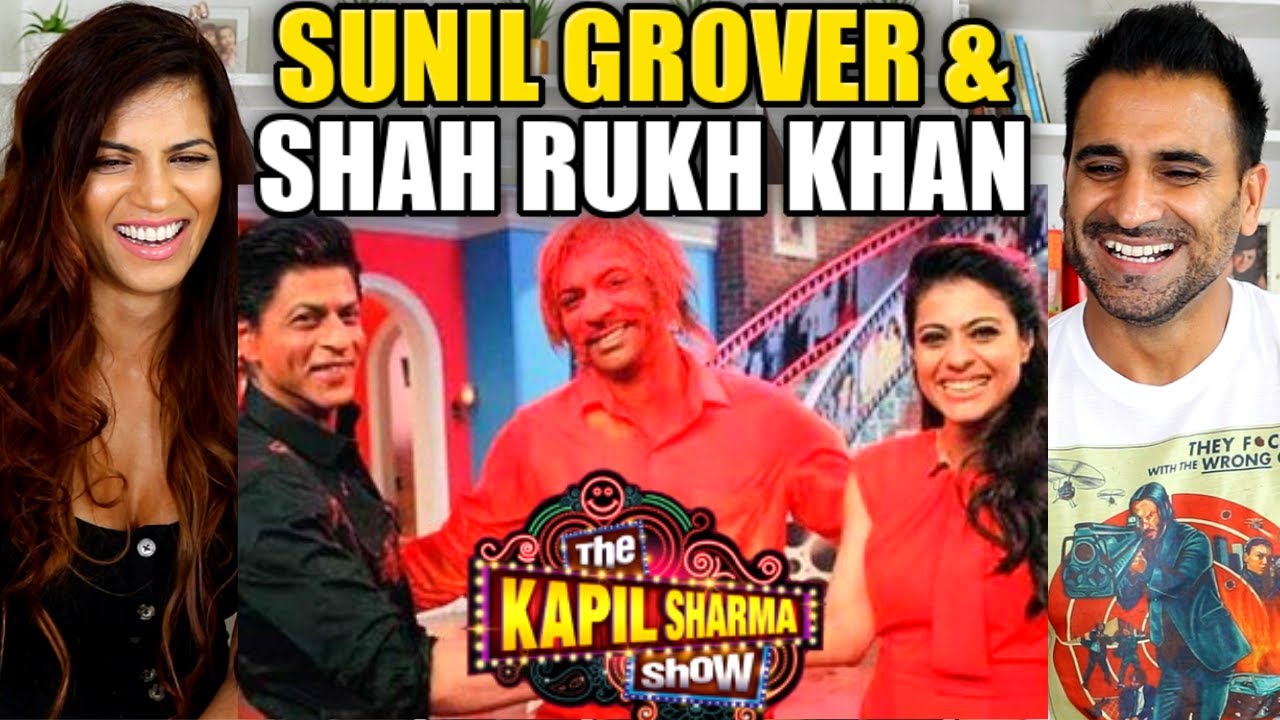 SUNIL GROVER COMEDY - SHAH RUKH KHAN - KAPIL SHARMA SHOW REACTION!! | DILWALE - KAJOL - KRITI SANON