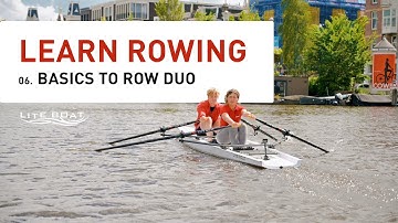 How to row in a double rowing boat ? Learn rowing ep. 6