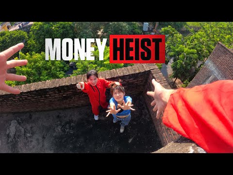 MONEY HEIST ESCAPING ANGRY GIRLFRIEND 1 1 Epic Parkour Chase