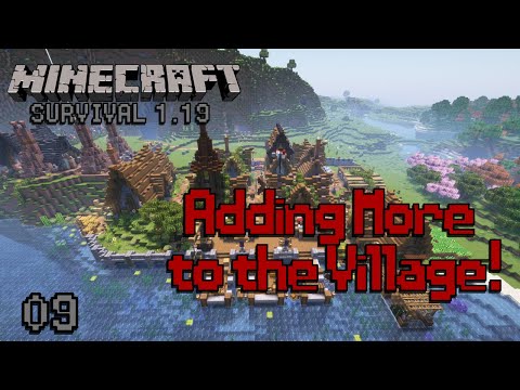 Minecraft Survival 1.19 - Ep.9: Adding a Library and a Butchery