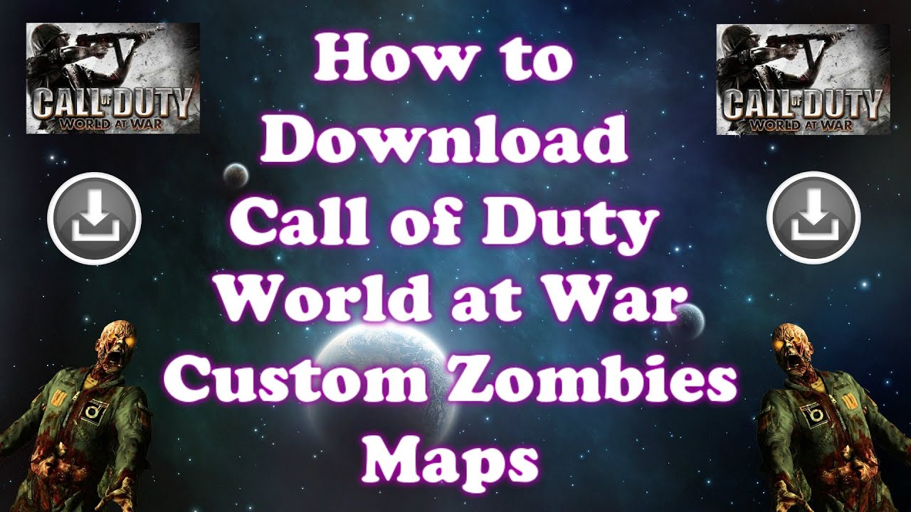 how install custom zombie maps waw