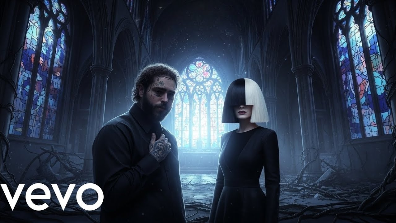 Post Malone ft Sia - All Of Me (lyrics video)