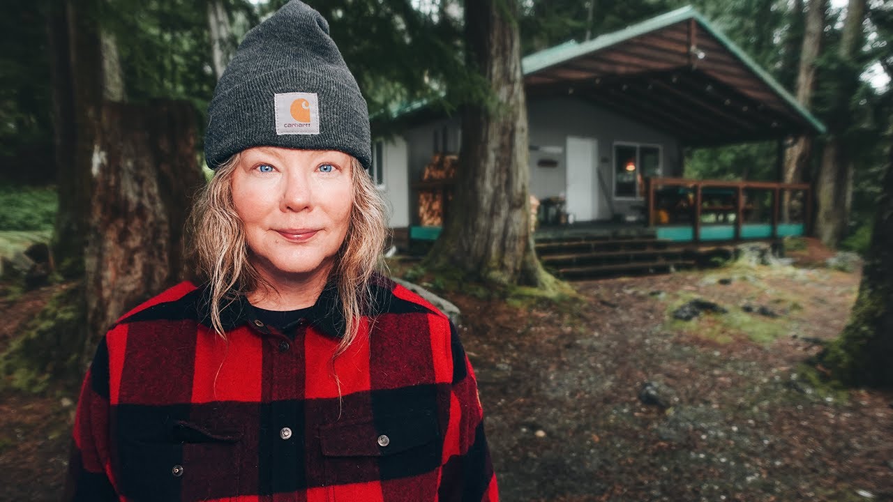 I Finally Saw a Wolf!! | Off-Grid Grocery Haul with Prices | West Coast of British Columbia