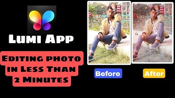 2 minute Mein Photo Editing  | RBA Edits | Lumi App Editing tutorial in hindi
