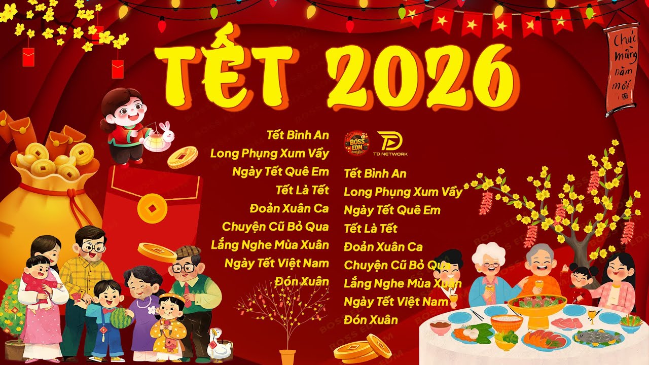 Nhạc Tết 2026 Remix 🧧 Mở To Cả Năm Phát Tài - Top 15 Bản Nhạc Xuân EDM Hay Nhất Chào Xuân Bính Ngọ