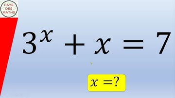 Saurez vous résoudre cette équation avec la fonction W de Lambert (rappel en début de vidéo)