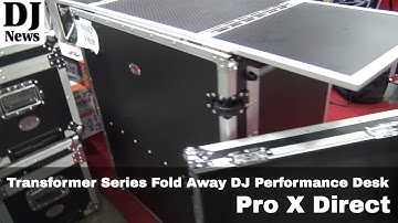 DJ Table and Work Station from  #ProXDirect | XS DJSTN | Disc Jockey News