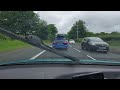 Real Time, Driving from Barry to the Porsche Centre Newport at Newport in Gwent, South Wales.