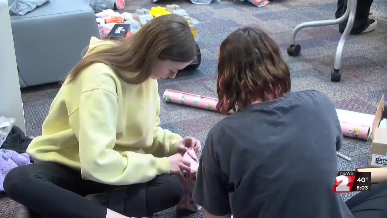 North Platte High School students launch project to clear Angel Trees for Christmas