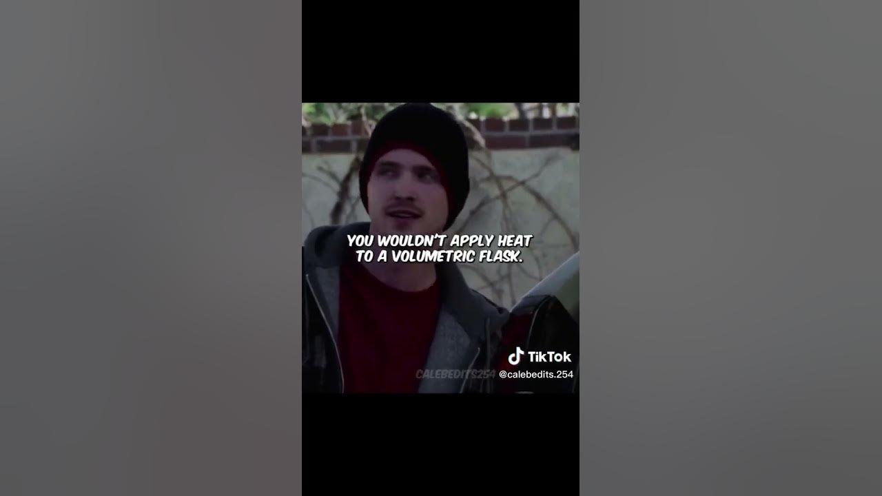 This is a volumetric flask. Breaking Bad YouTube