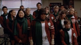 We Need a Little Christmas - Glee Cast - Amber Riley, Cory Monteith, Jenna Ushkowitz, Mark Salling