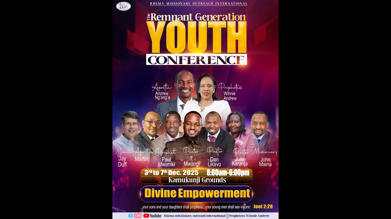 REMNANT GENERATION YOUTH CONFERENCE || DAY 4 || 6/12/2025 - YouTube