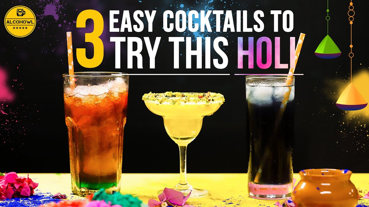 3 Easy Cocktails To Try This Holi Vodka, Gin and Rum Thandai