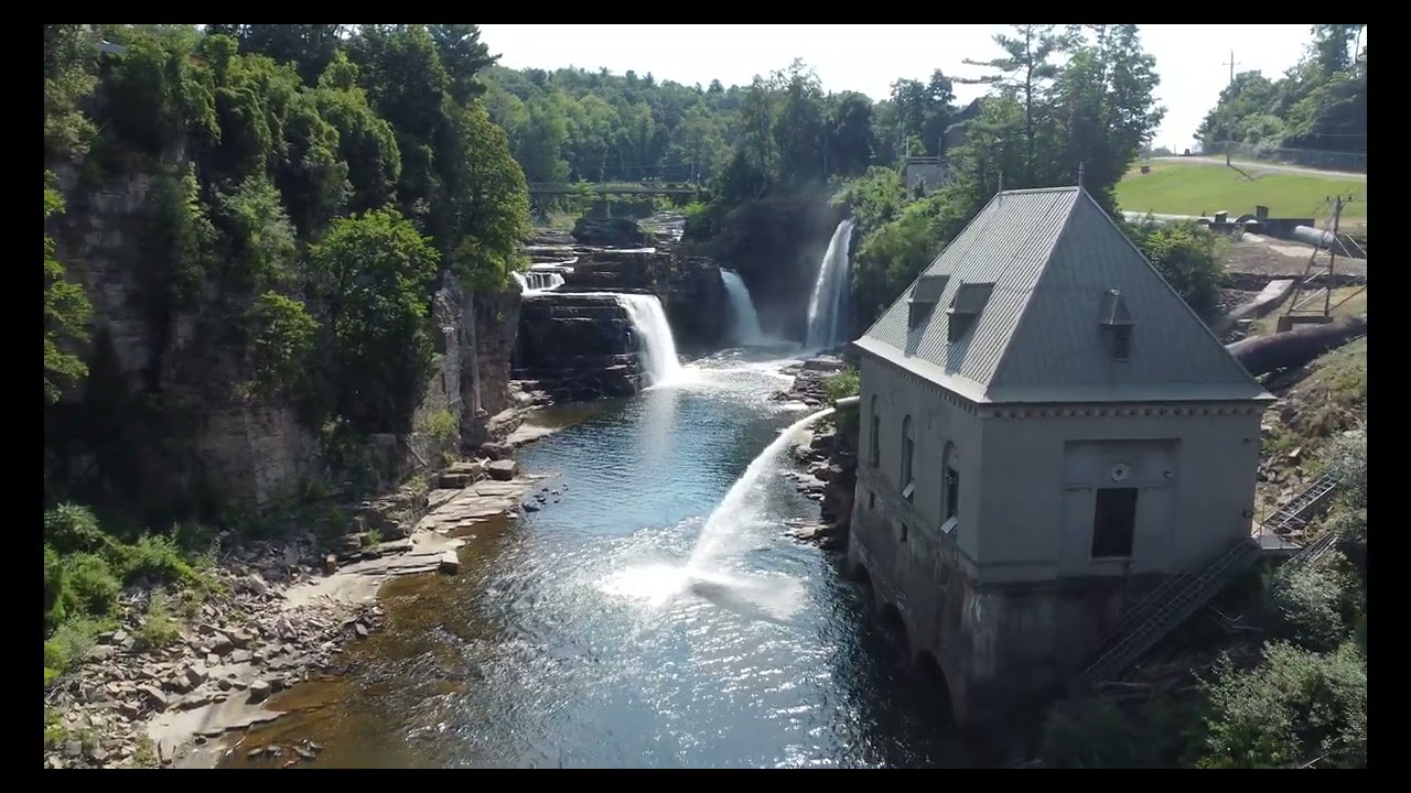 Ausable Chasm Drone 4K
