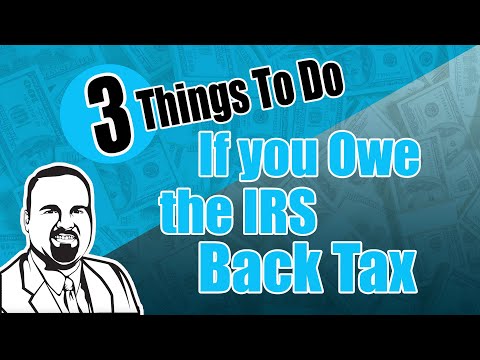 How to Get IRS Back Taxes Forgiveness 3 Different Ways [IRS Back Taxes Help] #backtax