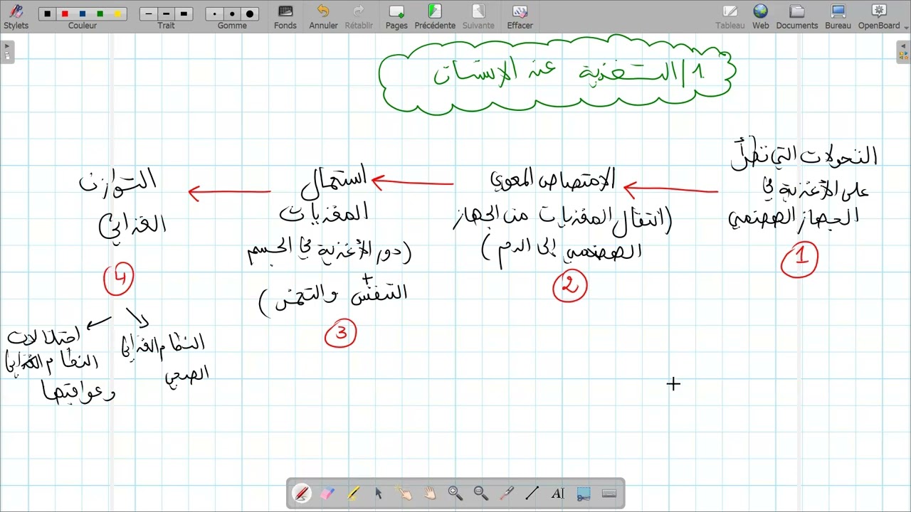 مراجعة المكتسبات القبلية رابعة متوسط الجزء الأول