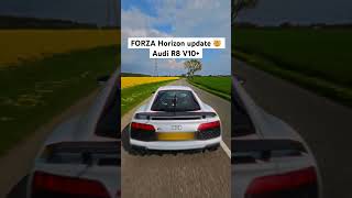 FORZA Horizon update is TOO REALISTIC 🤯 #forza #audir8 #shorts