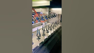 Automatic paint spraying technology. Smart factory#spraymachine #paiting #factoryworks #shorts