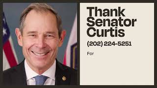 Thank Senator Curtis for Supporting Clean Energy Tax Credits