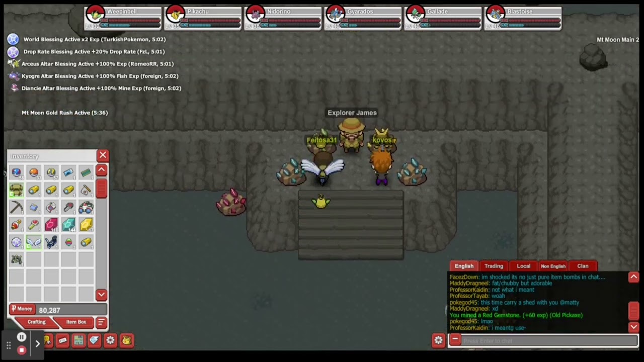 Pokemon Planet- Gold Rush | Mt.Moon