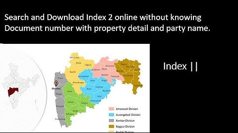 Search and Download Index 2 online without knowing Document number with property detail