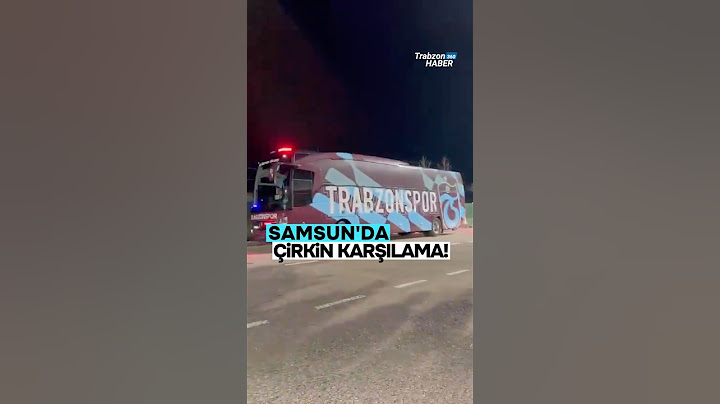 💥 Samsun'da Trabzonspor'a çirkin karşılama!