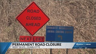 Permanent closure of West Boulevard begins near airport