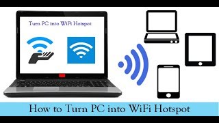 How To Turn Windows  into WiFi Hotspot without extra software ! screenshot 5