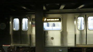 [MEGA EXCLUSIVE] MTA NYCT: R160 (F) Train via Fulton Street Express at Broadway Junction!