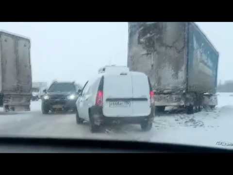 09.12.2016 ДТП на трассе Ижевск - Малая Пурга у с. Совхозное (Удмуртия)