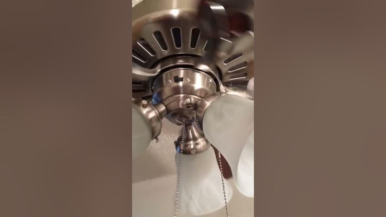 How to fix ceiling fan lights that don't work on a Hunter Ridgefield
