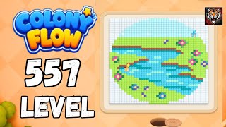 Colony flow Level 557 Walkthrough Solution