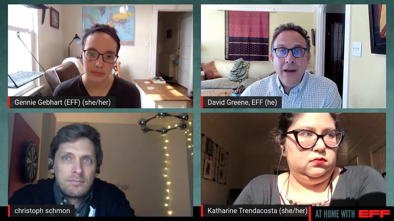 At Home with EFF: Online Censorship Beyond Trump and Parler