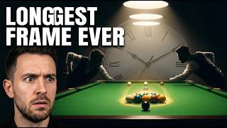 Snooker Longest Frame Ever Causes Chaos Stephen Hendry Reaction Explained