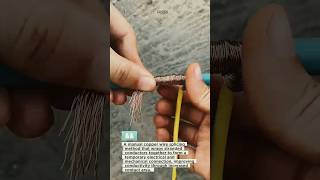 Copper Wire Splice Hack Explained! #ElectricalWork #DIYWiring #Engineering