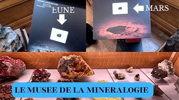 LE MUSEE DE LA MINERALOGIE à Paris, l