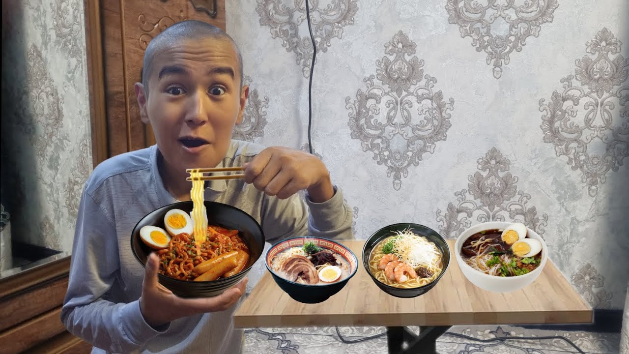 HARHIL DAVLATLAR RAMYONI🍜 ZAKASQLIB YEB KO‘RAMOZA