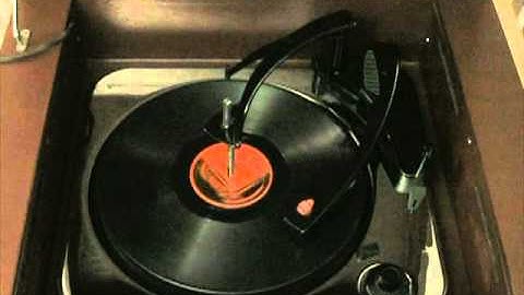 WEBCOR PORTABLE HI-FI (W CHROME TURNTABLE) .. MAMA, HE TREATS YOUR DAUGHTER MEAN .. RUTH BROWN