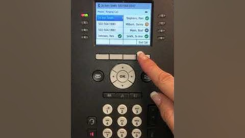 9611- Avaya Phone- How To Make A Phone Call