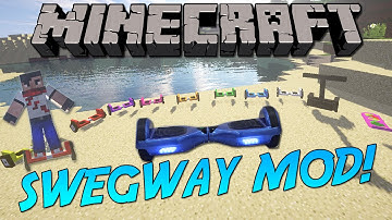 SWEGWAY MOD! | Minecraft Mod Showcase!